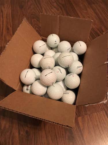 60 Used Titleist Pro V1/x Balls