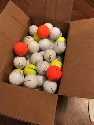 55 Used Callaway Golf Balls