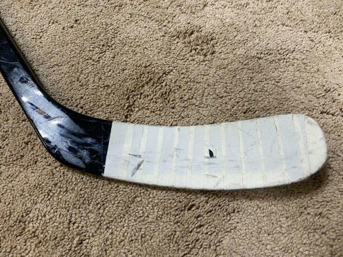 CARL HAGELIN 17'18 True Pittsburgh Penguins Game Used Hockey Stick NHL COA 1