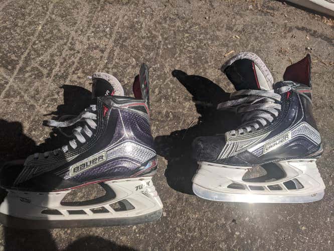 Senior Used Bauer Vapor 1X Hockey Skates Size 7.5