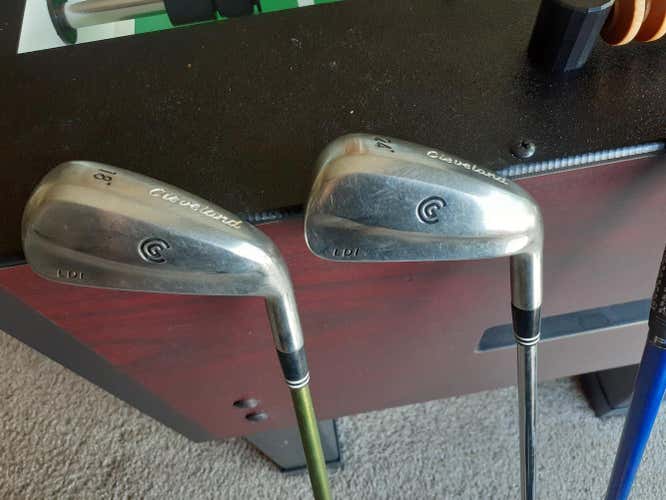 Cleveland LDI Hybrid Iron SET 18 degree stiff and 24 degree reg flex.  Great hybrid set!