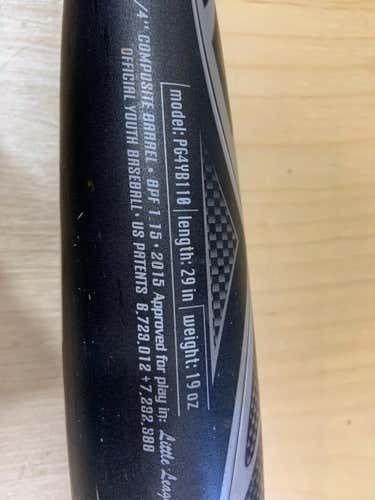 Used Kid Pitch (9YO-13YO) 2017 USSSA Certified Combat Composite Maxum Bat (-10) 19 oz 29"