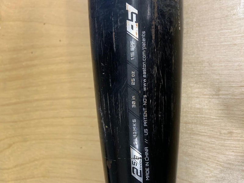 Used Kid Pitch (9YO-13YO) 2017 USSSA Certified Easton Composite Mako Beast Bat (-5) 25 oz 30"