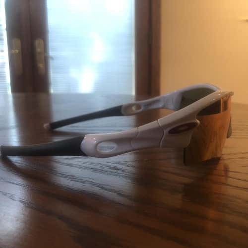 White Men's  Oakley Radar Sunglasses