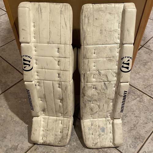 Used 28" Warrior Ritual G3 Goalie Leg Pads