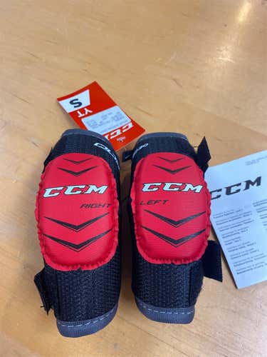 New YOUTH Small CCM QuickLite 230  Elbow Pads
