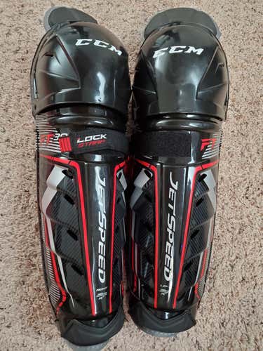 Used CCM JetSpeed FT390 Shin Pads
