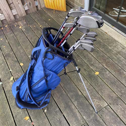 TaylorMade Stiff Flex Clubs (Full Set) Right Handed