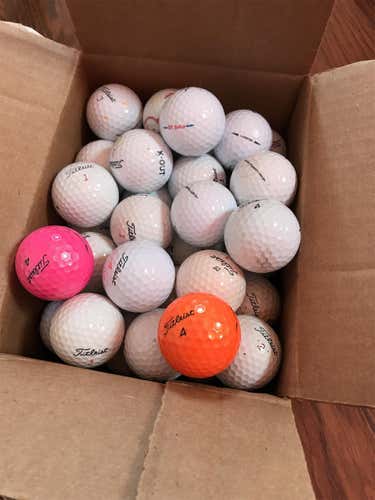 50 Used Titleist Balls