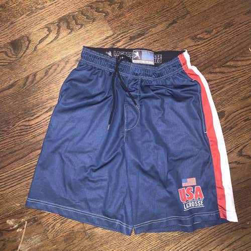 USA Men's Lacrosse Shorts Shorts (small-medium)