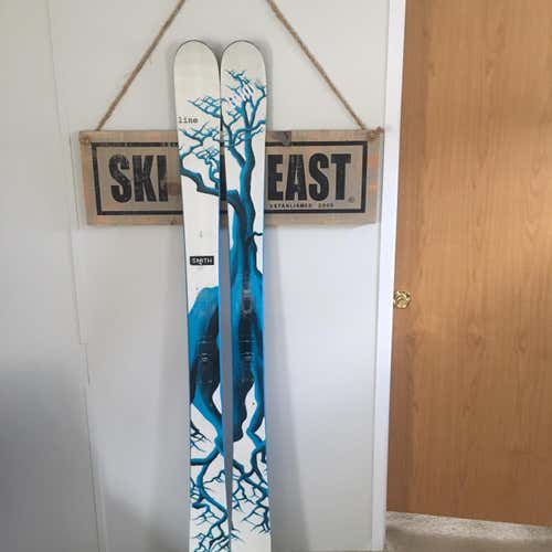 Used  Powder Sir Francis Bacon Without Bindings Skis