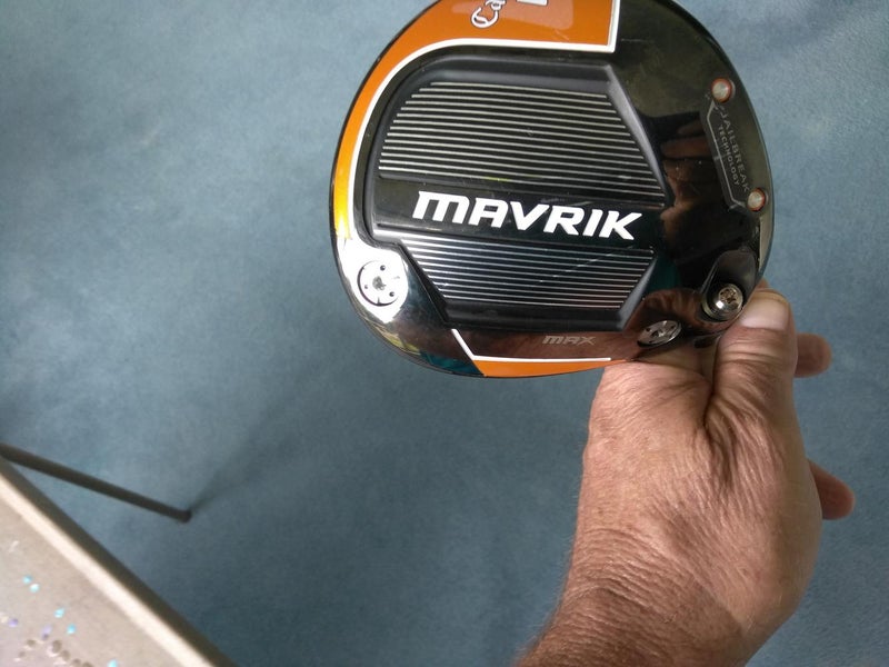 Men's Callaway mavrik max Right Handed Driver Stiff Flex 10.5 Loft