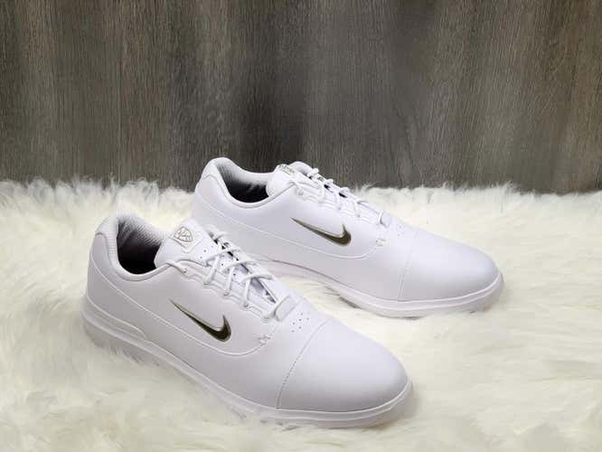 Nike Air Zoom Victory Pro Golf Shoes White Metallic AR5577-100 Men’s Size 10