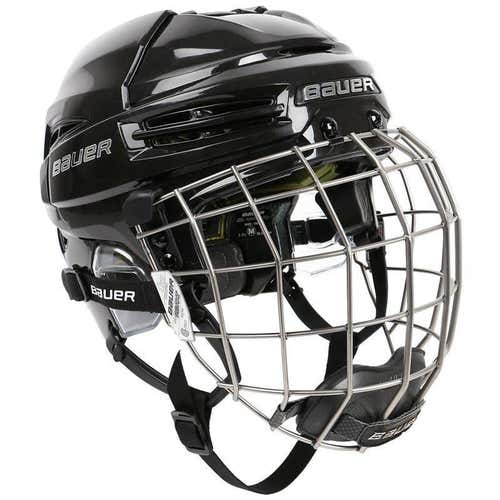 New Bauer Re-Akt 100 Helmet - COMBO - BLACK - SMALL