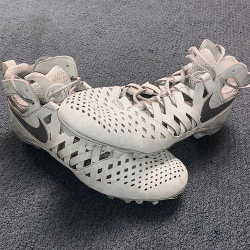 White Nike Huarache Cleats