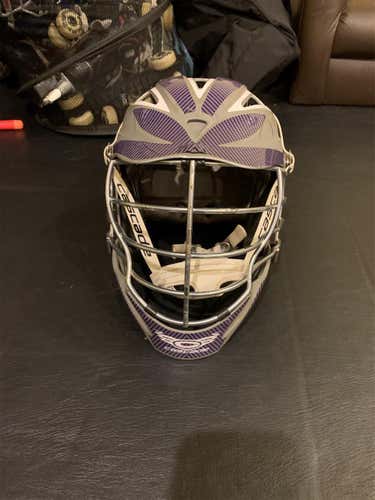 Gray Used Player's Cascade CPX-R Helmet