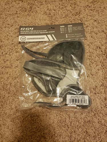 New Warrior G4 pro glove trapper liner