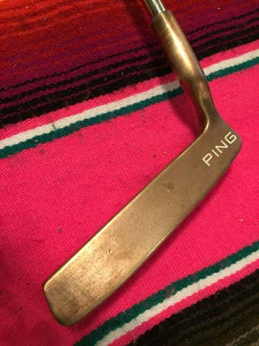 Ping J Blade Putter Karsten Heel Shafted Manganese Bronze RH 34.5” Polished