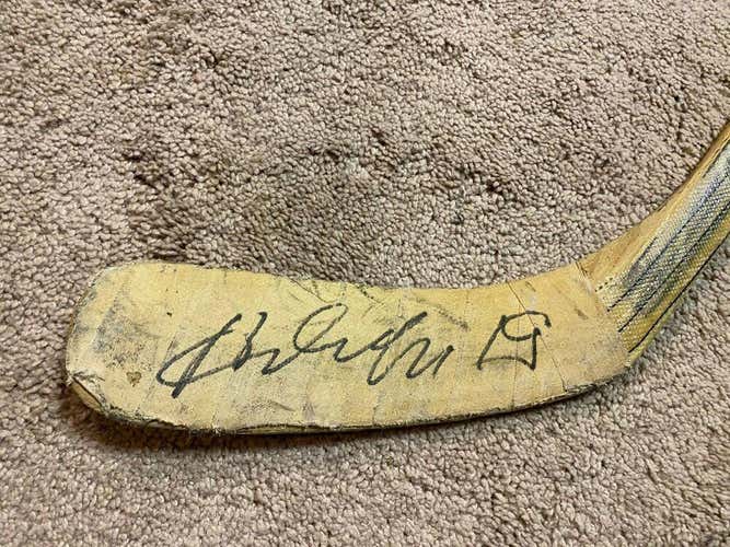 ALEXEI YASHIN 92'93 ROOKIE Signed Ottawa Senators Game Used Hockey Stick NHL COA