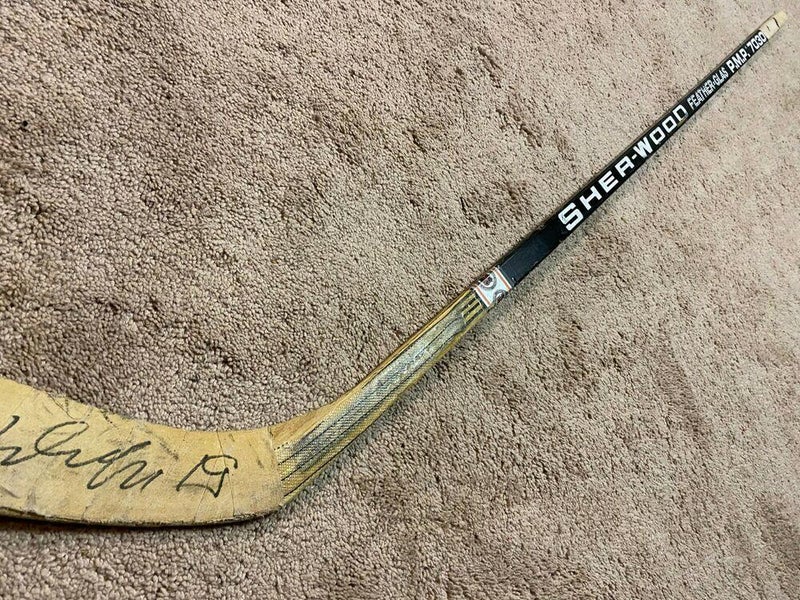 JASON SPEZZA Signed Sher-Wood Stick - Ottawa Senators