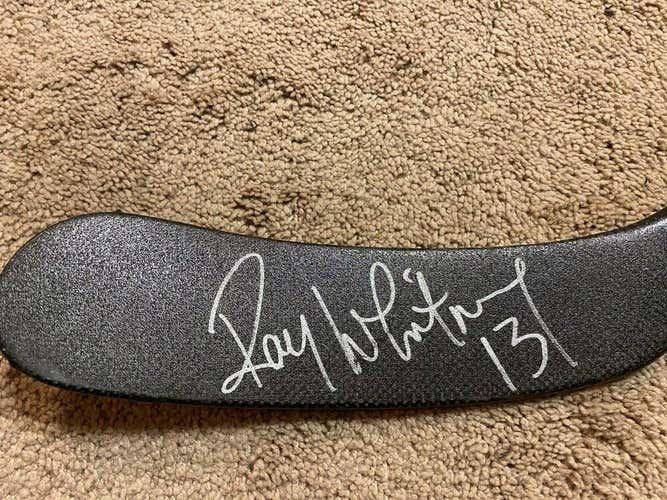RAY WHITNEY 2013 Signed Dallas Stars NHL Game Used Hockey Stick COA