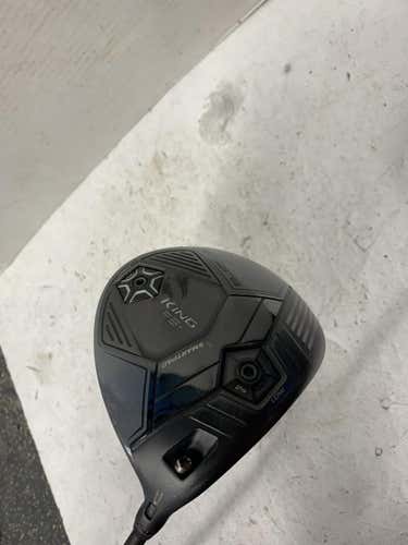 Used Cobra King F8+ Black 9.5 Degree Graphite Stiff Golf Drivers