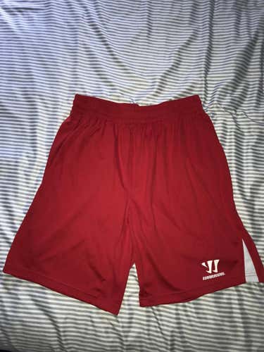 Men's Large Red Warrior Shorts