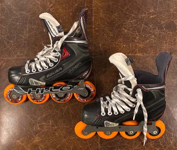 Used Bauer Vapor X60R Regular Width Size 4 Inline Skates