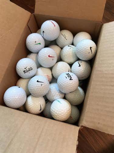 36 Used Nike Balls