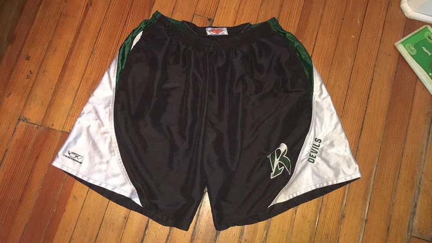 New Jersey NJ Basking Ridge Red Devils "R" Men's XL Shorts - ridgewood, ramapo, rutgers