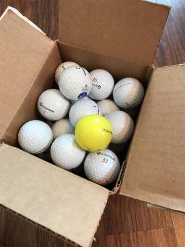 24 Used TaylorMade Balls