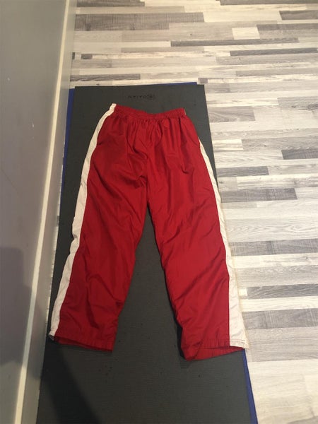 Red Adult Medium Easton Track Pants