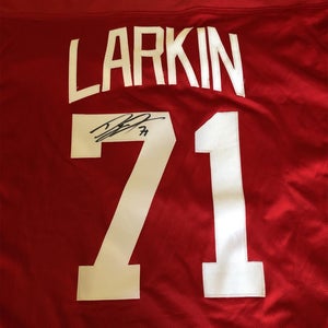Dylan Larkin Signed Reebok Jersey