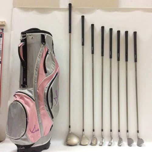 Used Adams Golf Idea A12os 8 Piece Graphite Ladies Golf Club Sets Ladies