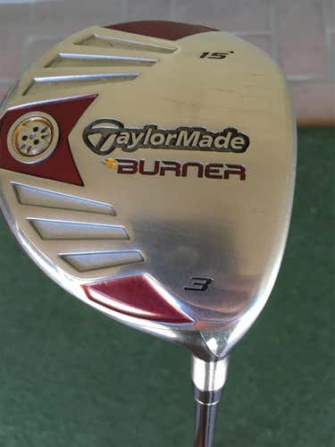 Used Right Handed Burner Stiff Flex 3 Wood Fairway Wood