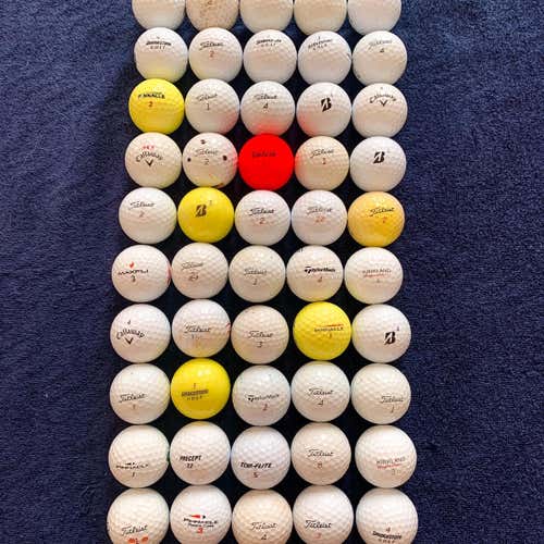50 Assorted Balls Minor Scuff