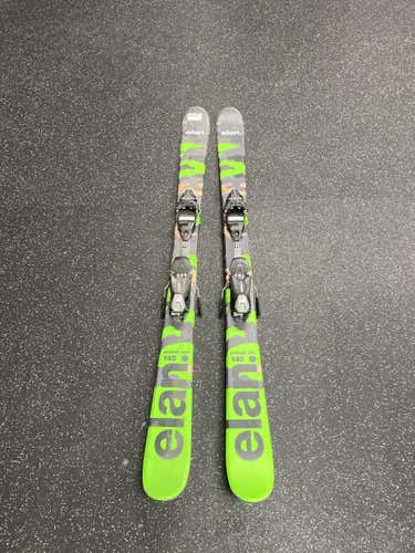 Used Elan Pinball 145 Cm Downhill Ski Mens Combo