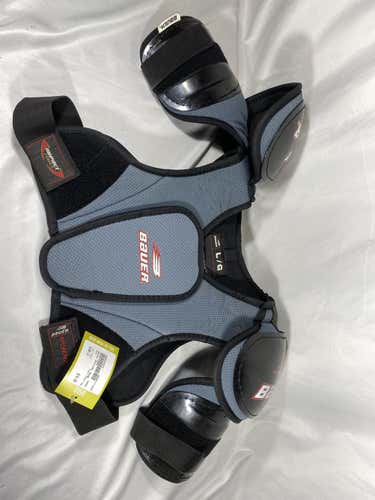 Used Bauer Impact 300 Lg Ice Hockey Shoulder Pads