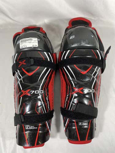 Used Bauer Vapor X700 13" Ice Hockey Shin Guards