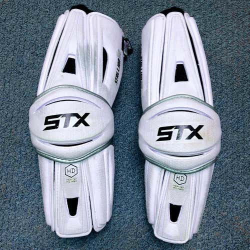 White STX Stallion HD Arm Pads