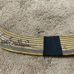 TOMAS SANDSTROM 97-99 Signed Anaheim Mighty Ducks Game Used Hockey Stick NHL COA