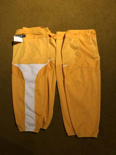 Yellow New Senior Reebok Socks Pro Stock