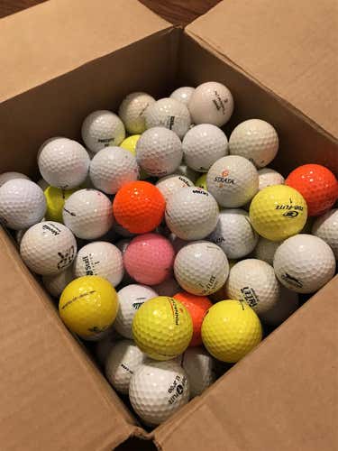 100 Assorted Golf Balls