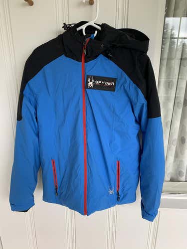 US Ski Team - Blue Used Adult Men's Medium Spyder Jacket