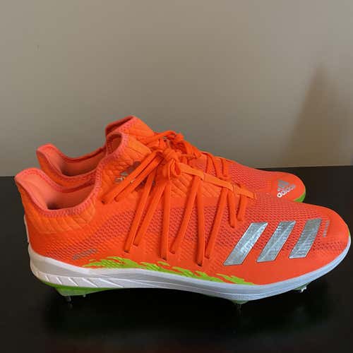 Adidas Adizero Afterburner 6 Grail Speed Baseball Cleats Sz 13 Orange
