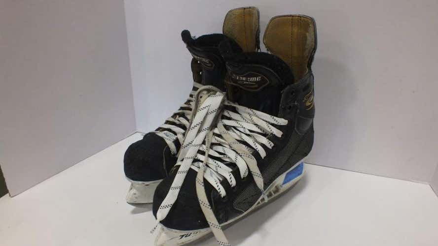 Used Bauer Supreme 5000 Senior 10.5 Ice Skates Ice Hockey Skates