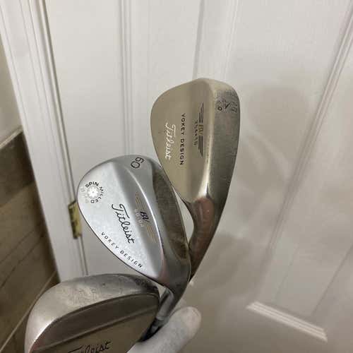 Titleist BV Vokey Wedges Set Wedge Flex 60,54,52 Degree Wedge