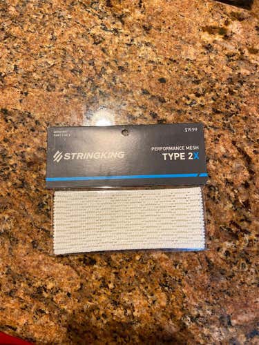 White New StringKing Type 2X Mesh