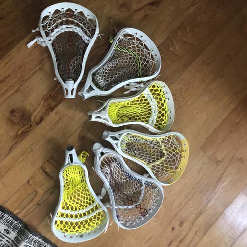 6 Used Men’s Lax Heads