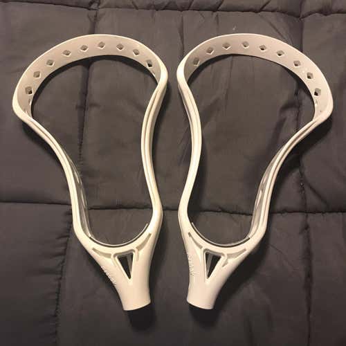 New PAIR of WHITE Reebok 9K Heads Unstrung